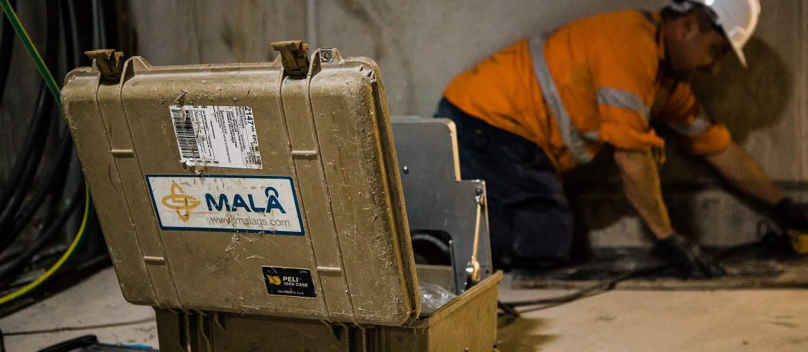 Warrabinya Services - Operator performing GPR Concrete Scanning in an inside location in Sydney, NSW, 2000